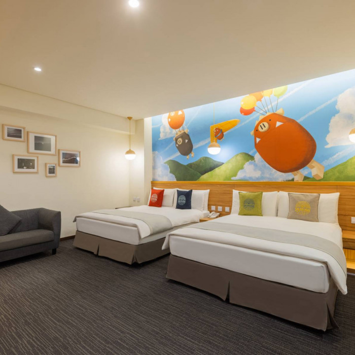 Economy Quad Room