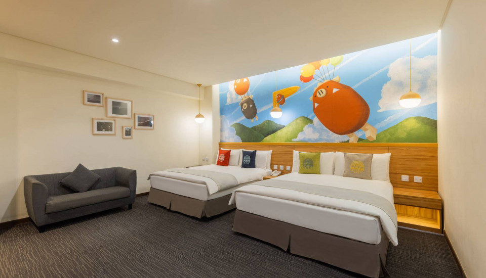 Economy Quad Room